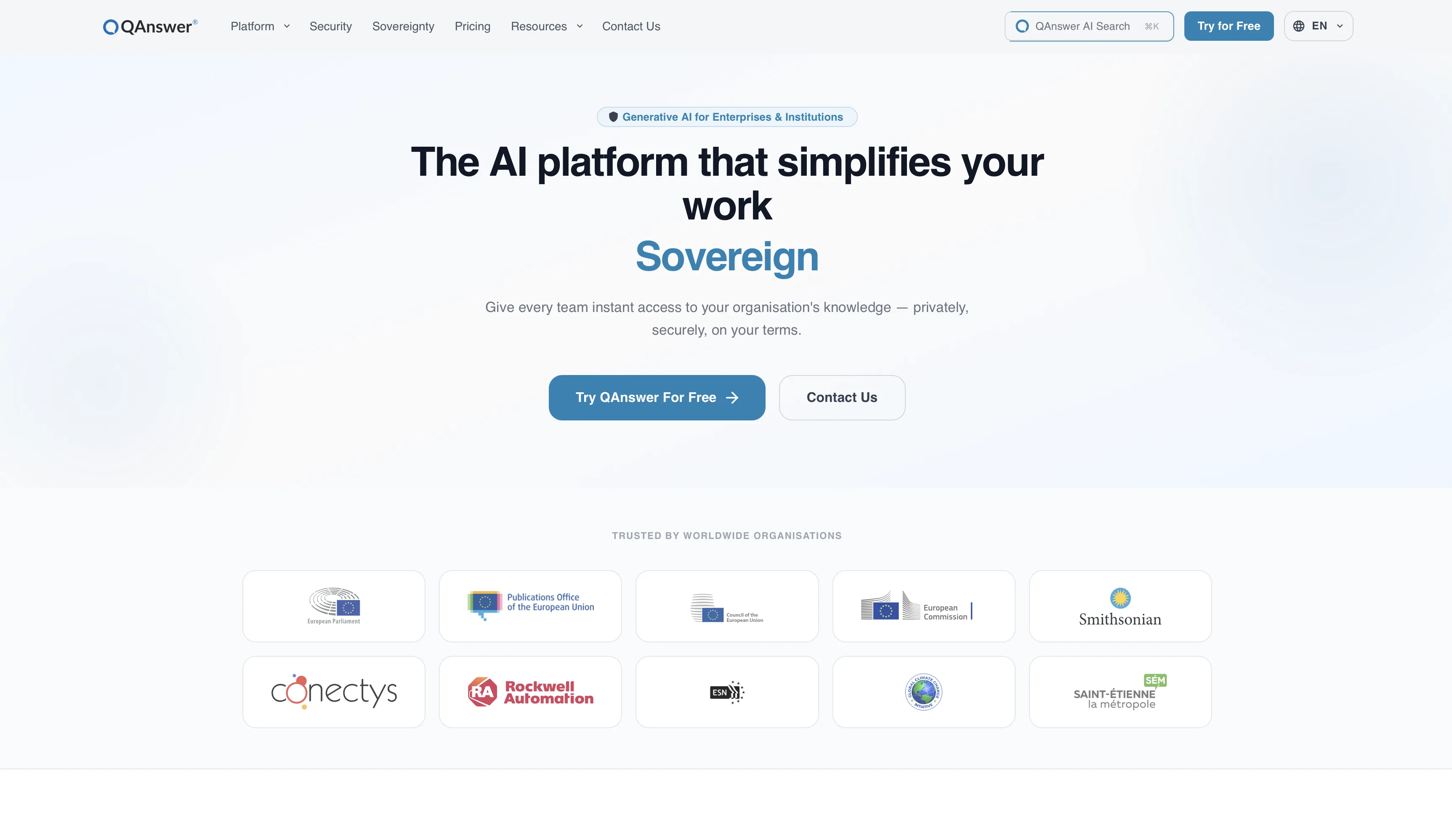 New custom homepage